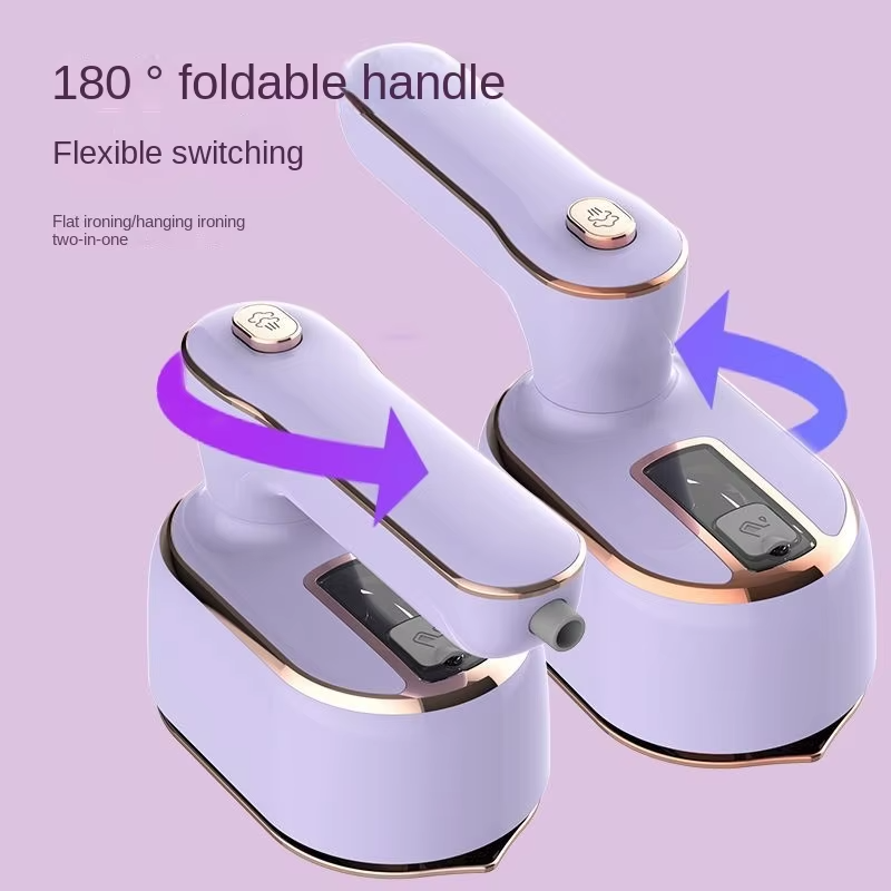 Steam iron with both dry and wet ironing functions