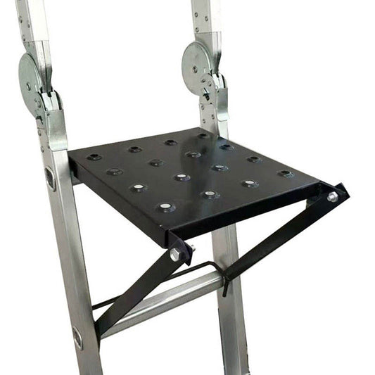 Foldable Ladder Storage Rack - Iron Platform