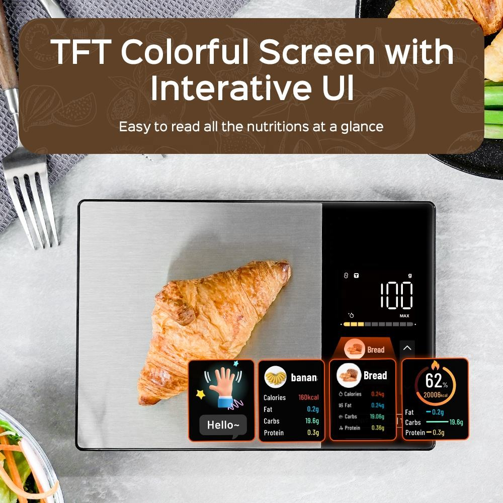 LCD display kitchen food scale