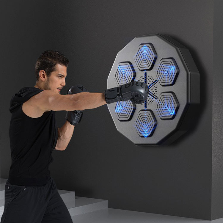 Home fitness Bluetooth music boxing training machine