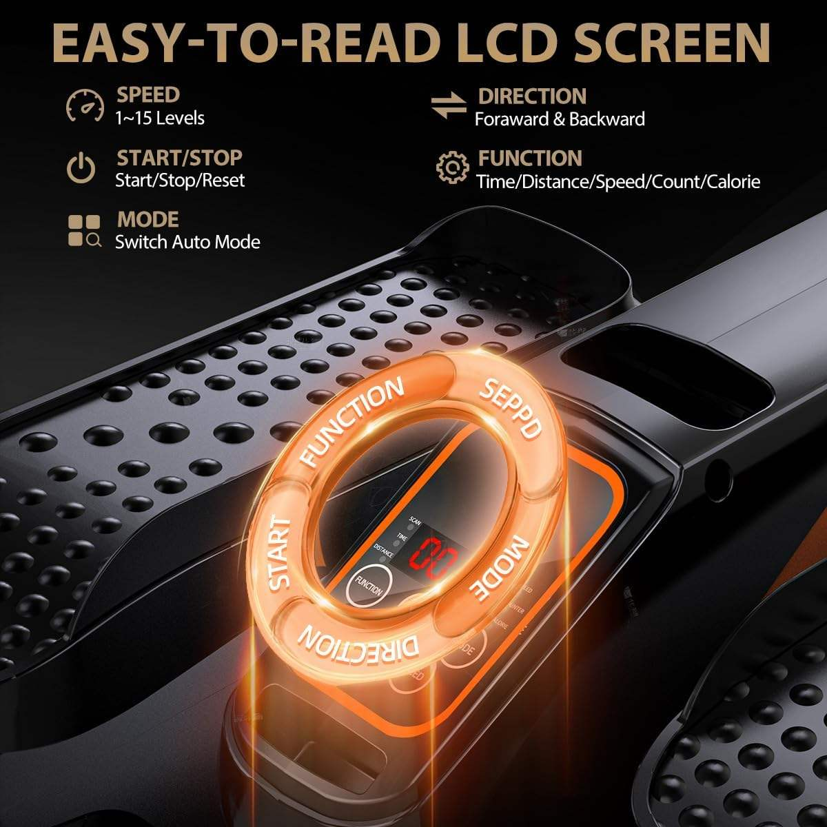 Electric stepping machine