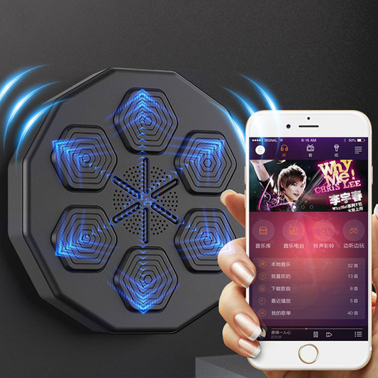 Home fitness Bluetooth music boxing training machine