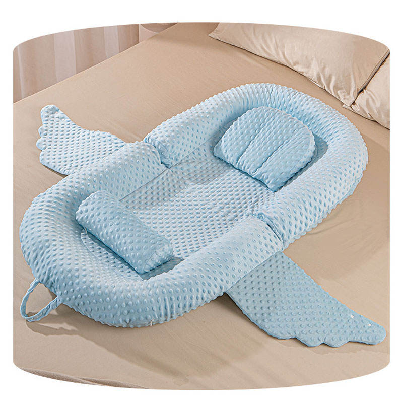 Baby anti-falling soothing sleep pad bed