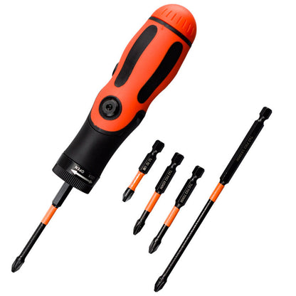 Portable household multi-functional drill bit and saw tool set