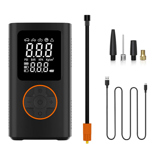 Wireless mini electric portable digital air pump