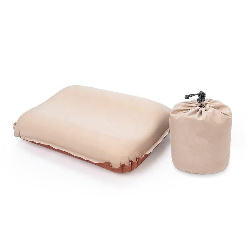 Portable automatic inflation cheese pillow