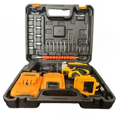 21V Cordless Impact Drill (with toolbox)