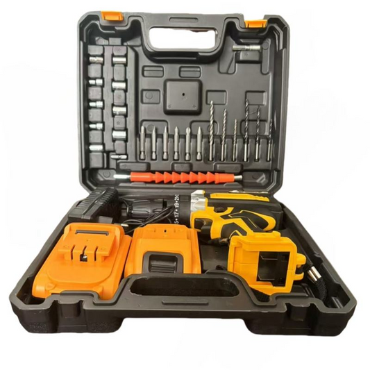 21V Cordless Impact Drill (with toolbox)