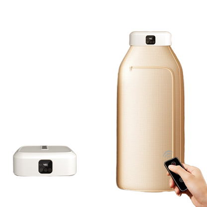 Compact foldable household dryer