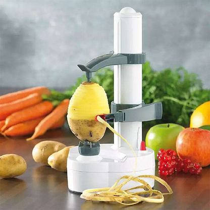 Electric peeler for household kitchen use