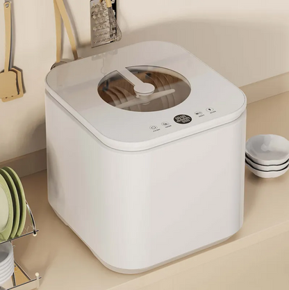 Portable countertop dishwasher for home use without installation