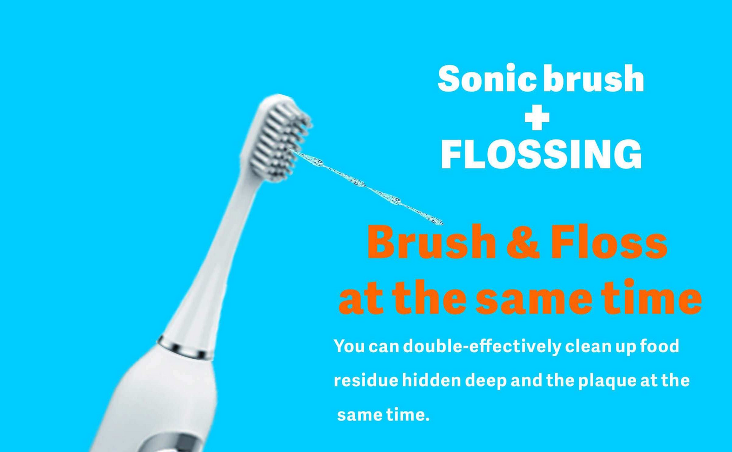 3-in-1 electric toothbrush