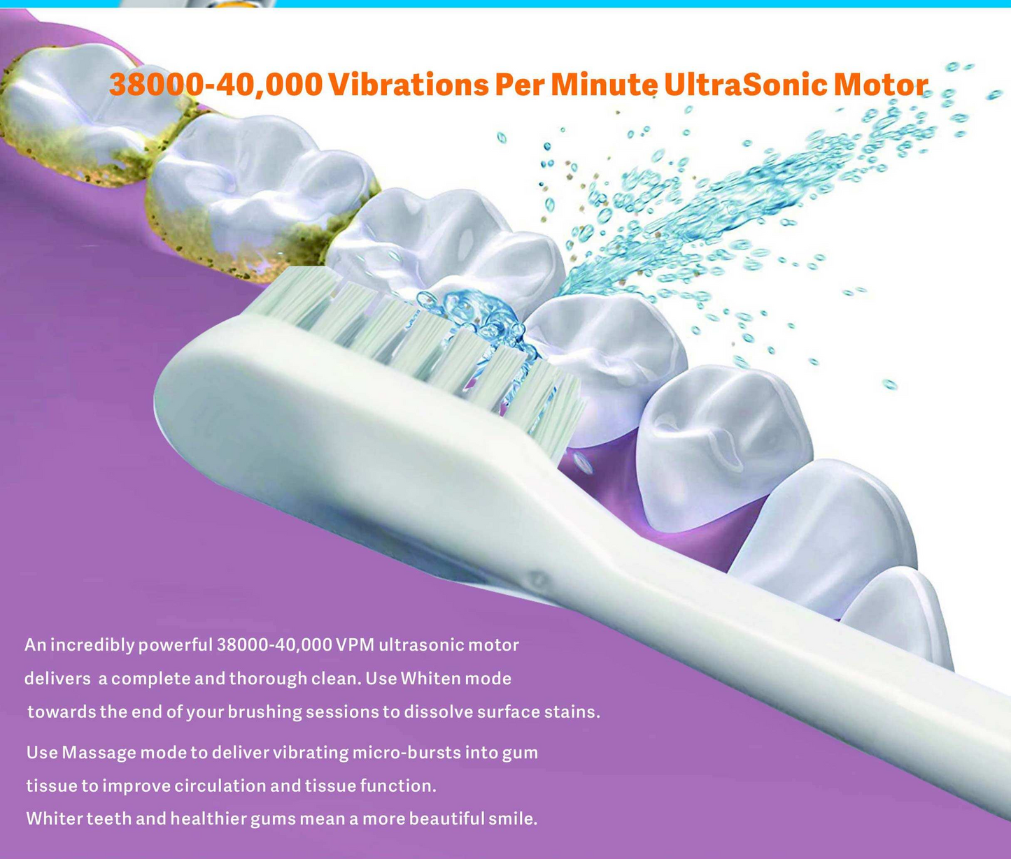 3-in-1 electric toothbrush