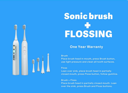 3-in-1 electric toothbrush