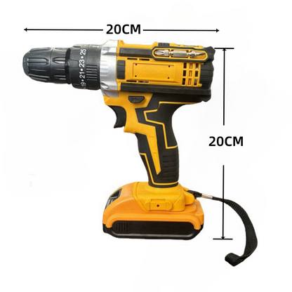 21V Cordless Impact Drill (with toolbox)