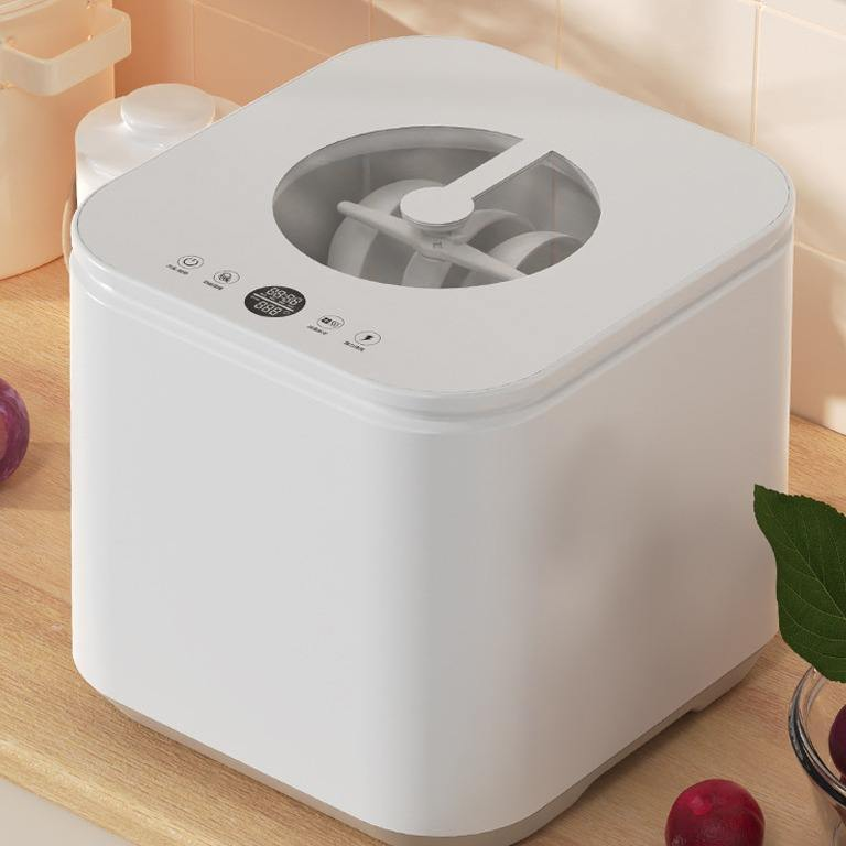 Portable countertop dishwasher for home use without installation