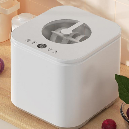 Portable countertop dishwasher for home use without installation