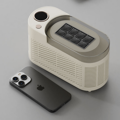 High-end portable ice maker, suitable for both household use and vehicle-mounted applications.