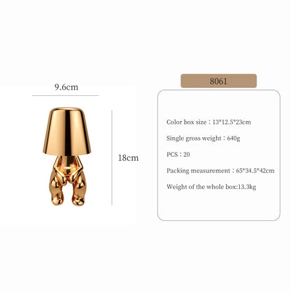 Little Golden Man Desk Lamp